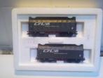 Vend set de 2 wagons Shimmns bâchés CFL Marklin réf 47207 en, Hobby en Vrije tijd, Wisselstroom, Ophalen of Verzenden, Märklin