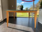 Eettafel kerselaar 1,40x 1,40, Huis en Inrichting, Tafels | Eettafels, Ophalen, Gebruikt, Vierkant, Vijf personen of meer