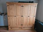 Houten kast dubbele deuren, Ophalen, Gebruikt