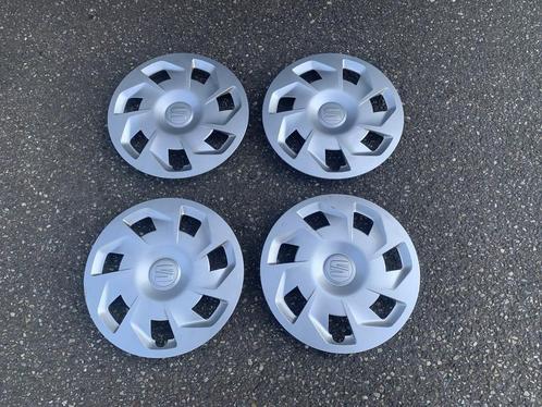wieldoppen set seat Mii 2011 tot 2021 14 inch 1SL601147C, Auto diversen, Wieldoppen, Gebruikt, Ophalen of Verzenden