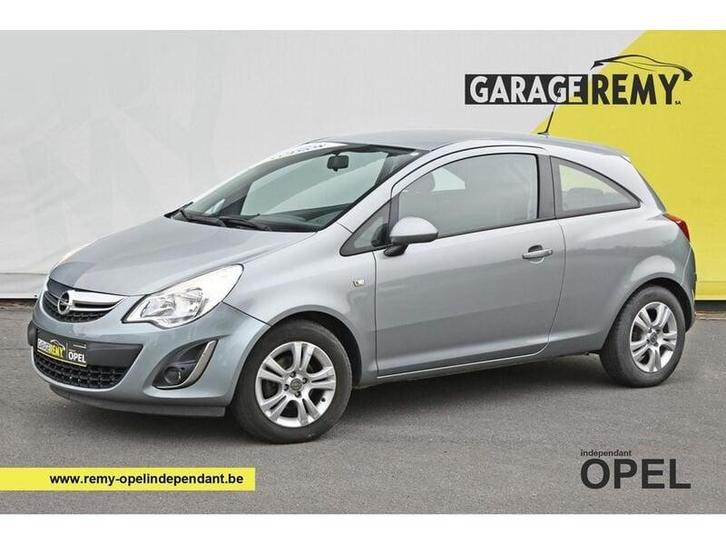 Opel Corsa Active, Auto's, Opel, Te koop, Corsa, Benzine, Euro 5, Berline, 3 deurs, Handgeschakeld, Zilver of Grijs, Zwart, Stof