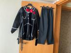 Carnavalskleding zwarte vest en broek, Kinderen en Baby's, Ophalen of Verzenden, Zo goed als nieuw