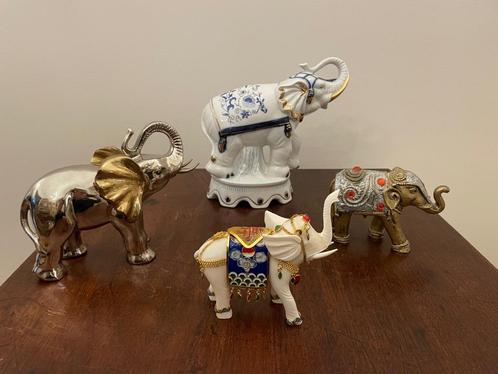 Decoratieve olifant beeldjes, Antiquités & Art, Antiquités | Porcelaine, Enlèvement ou Envoi