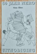 Nero uitnodiging 50 jaar Nero-boek 1997 Marc Sleen, Verzamelen, Stripfiguren, Ophalen of Verzenden, Overige figuren, Zo goed als nieuw