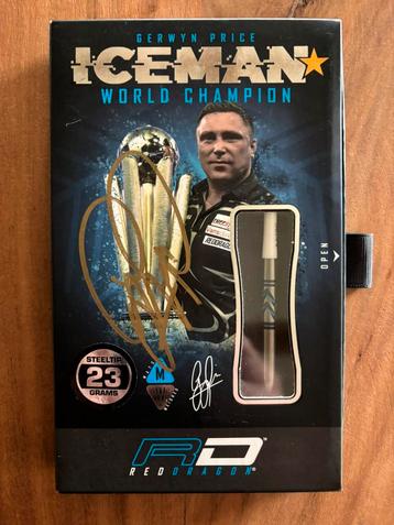 Gesigneerde Red Dragon Gerwyn Price Avanlanche Pro beschikbaar voor biedingen