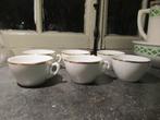 lot de tasse porcelaine de baudour, Antiquités & Art, Antiquités | Porcelaine, Enlèvement