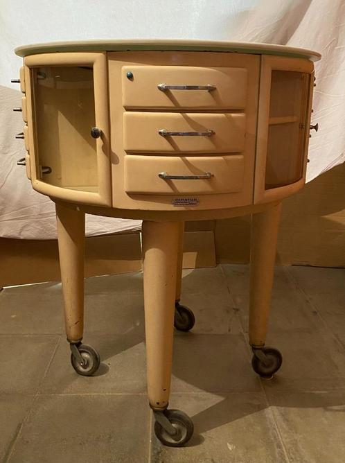 GIRATOR - LÉON MARTIN N 1038 - TANDARTSMEUBILAIR, Antiek en Kunst, Antiek | Meubels | Tafels, Ophalen
