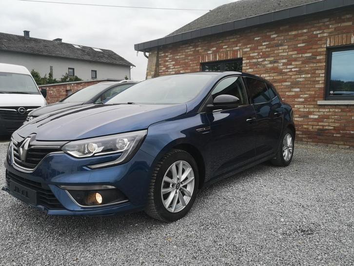 Renault Megane 1.2 Tce 2018 Limited avec car pass, Auto's, Renault, Bedrijf, Te koop, ABS, Airbags, Airconditioning, Alarm, Bluetooth