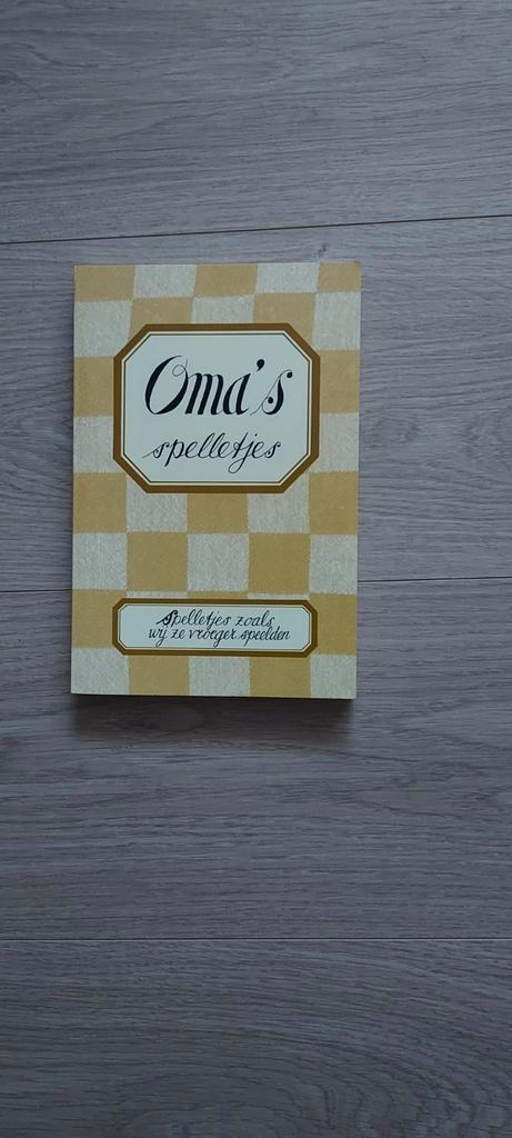 Oma's Spelletjes, Boeken, Kinderboeken | Jeugd | onder 10 jaar, Ophalen