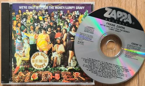 FRANK ZAPPA - Were only in it for the money/Lumpy gravy (CD), Cd's en Dvd's, Cd's | Rock, Poprock, Ophalen of Verzenden