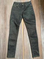 Mango jeans maat 38 zwart en goud Zeer goede staat, Mango, Verzenden, Zwart, W30 - W32 (confectie 38/40)