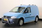 Volkswagen Caddy 1.4 Benzine - Airco - Schuifdeur - Bullbar, Auto's, Bestelwagens en Lichte vracht, Blauw, Bedrijf, Handgeschakeld