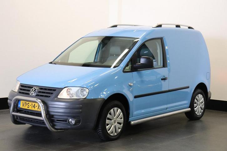 Volkswagen Caddy 1.4 Benzine - Airco - Schuifdeur - Bullbar, Auto's, Bestelwagens en Lichte vracht, Bedrijf, ABS, Airconditioning