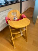 Houten kinderstoel, Kinderen en Baby's, Ophalen, Gebruikt, Meegroeistoel, Gordel(s)