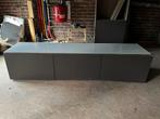 Tv-meubel BESTA IKEA 180 x 40 x 36 met glasplaat, Ophalen, Nieuw