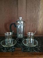 Koffiekan met glaasjes (Percolator), Huis en Inrichting, Ophalen of Verzenden
