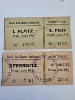 Cinema tickets wo2, Ophalen of Verzenden