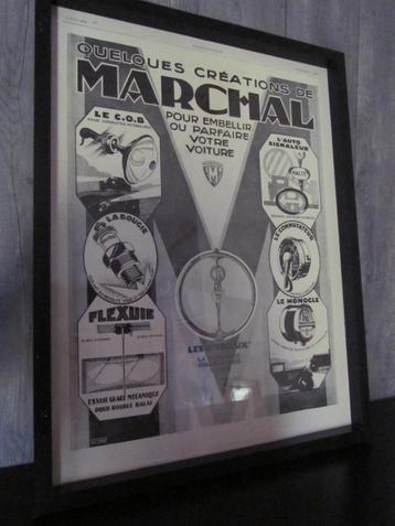 oude reclame Marchal accessoires beschikbaar voor biedingen