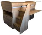 Mezza-bed, Kinderen en Baby's, Ophalen, Gebruikt, Hoogslaper of Stapelbed