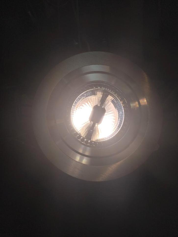 Grand spot LED encastré en aluminium, Maison & Meubles, Lampes | Spots, Enlèvement