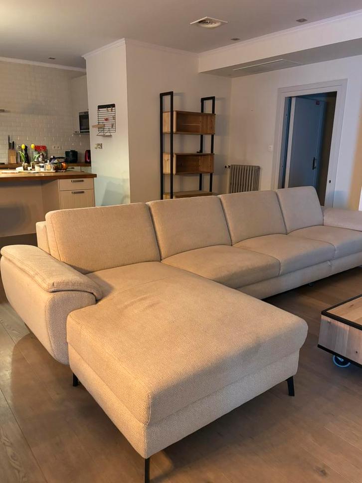 Grote gezellige gezinszetel, Maison & Meubles, Canapés | Coins salons complets, Utilisé, Tissus, Enlèvement