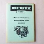 Manuel d´instructions DEUTZ F/A 6 L614 et F/A 8 L614, Verzenden