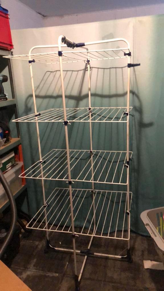 Droogtek tower toren leifheit, Tuin en Terras, Droogmolens en Wasrekken, Zo goed als nieuw, Droogmolen, Ophalen