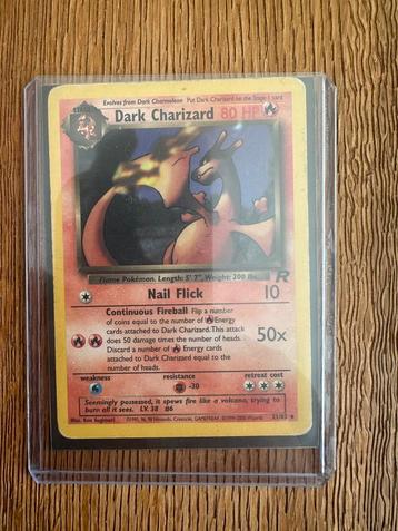 Dark charizard - team rocket beschikbaar voor biedingen