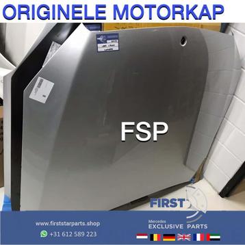 W205 C205 MOTORKAP Mercedes C Klasse 2014-2020 ZILVER GRIJS  beschikbaar voor biedingen