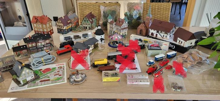 marklin faller vollmer herpa heki - uitkiezen - bieden, Hobby en Vrije tijd, Modeltreinen | H0, Zo goed als nieuw, Gelijkstroom of Wisselstroom