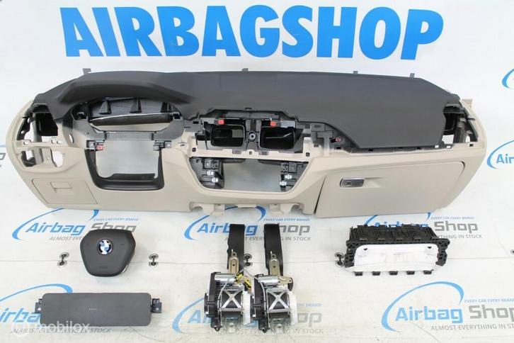Airbag set Dashboard zwart/beige HUD BMW X4 G02 (2018-heden), Auto-onderdelen, Dashboard en Schakelaars, Gebruikt, Ophalen of Verzenden