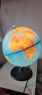 Blaue wereldbol lamp, Huis en Inrichting, Ophalen, Zo goed als nieuw