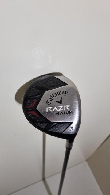 Callaway RAZR Hawk 3 Wood, Mid Torque Low Kick W-600, R-Flex beschikbaar voor biedingen