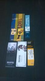 6 verschillende bladwijzers van stripverhalen, Boeken, Gelezen, Meerdere stripboeken, Divers., Ophalen of Verzenden