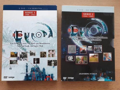 In Europa Serie 1 + 2, naar het boek van Geert Mak, CD & DVD, DVD | Documentaires & Films pédagogiques, Comme neuf, Politique ou Histoire