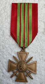 Medaille, France Croix de Guerre WOII, 1939-45, Ophalen of Verzenden, Landmacht, Lintje, Medaille of Wings