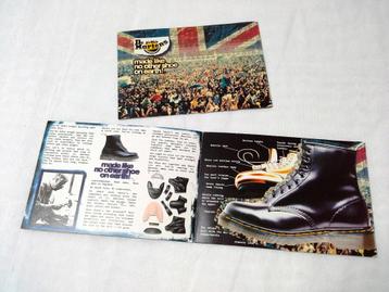 2 cartes publicitaires Dr Martens vintage des années 90, Enlèvement ou Envoi, Utilisé