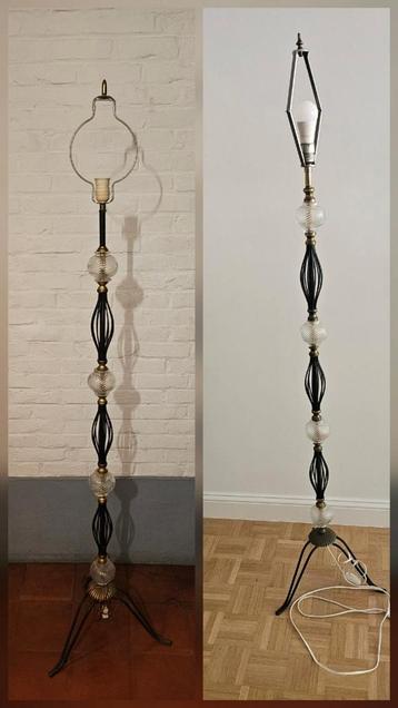 set van 2 mid-century zuster-stalampen beschikbaar voor biedingen