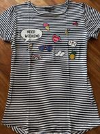 T shirt vintage maat L, Zwart, GROZZY, Maat 42/44 (L), Ophalen of Verzenden