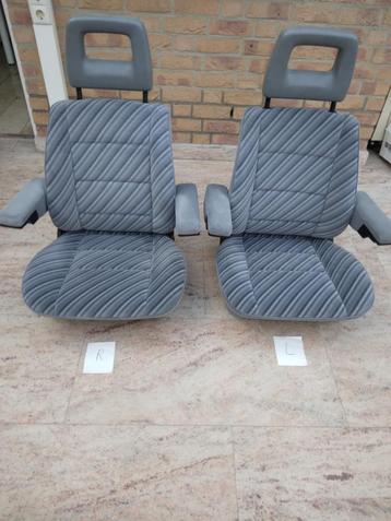 VW T3 Bluestar Pilotenstoelen met hoofdsteunen beschikbaar voor biedingen
