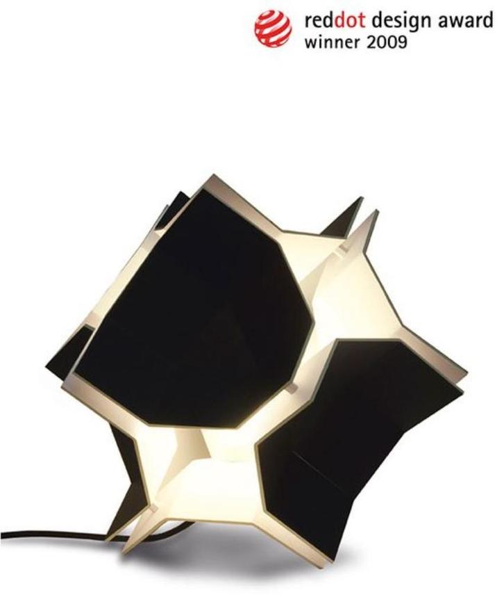 Lamp T&T (Dark) - Perfecte staat!!, Huis en Inrichting, Lampen | Tafellampen, Zo goed als nieuw, Minder dan 50 cm, Kunststof, Ophalen