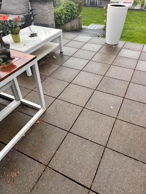 Terrastegels 40x40cm, Tuin en Terras, Tegels en Klinkers, Zo goed als nieuw, Terrastegels, Ophalen