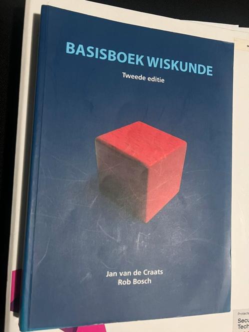 R. Bosch - Basisboek wiskunde, Boeken, Schoolboeken, Nederlands, Ophalen of Verzenden