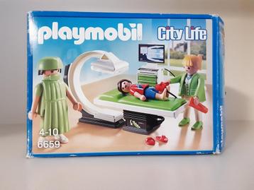 PLaymobil röntgenkamer van het ziekenhuis - compleet beschikbaar voor biedingen