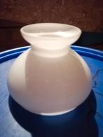 Witte effen lampenkap, Huis en Inrichting, Lampen | Lampenkappen, Ophalen, Rond, Zo goed als nieuw, Minder dan 25 cm