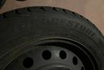 Winterbanden op velg 205/55, Ophalen, Gebruikt