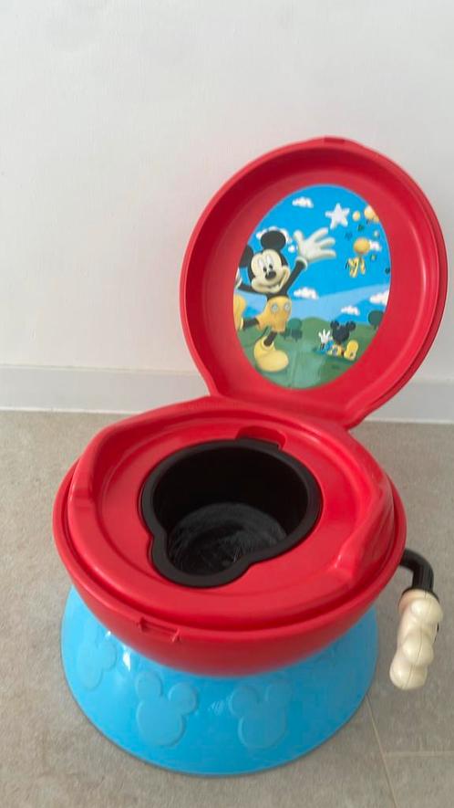 Disney Mickey Mouse Toilettrainingssystem met geluid, Enfants & Bébés, Produits pour enfants, Comme neuf, Enlèvement