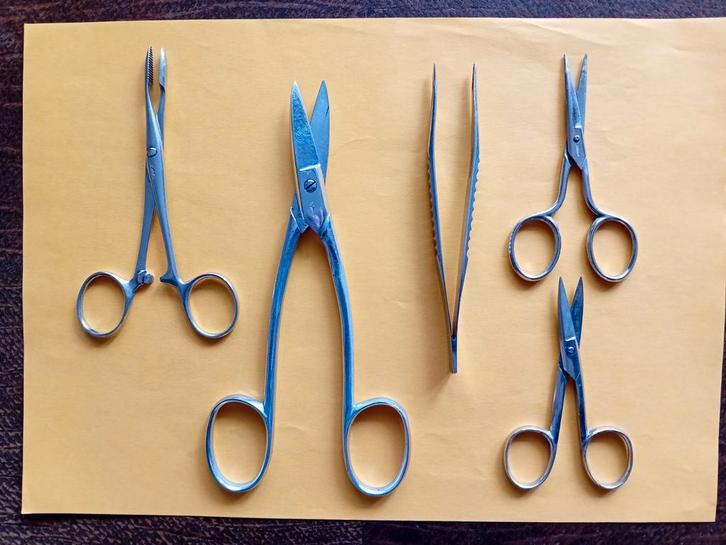 Instrumenten, Tangen, Pincetten, Precellen, ea, Articles professionnels, Articles professionnels Autre, Enlèvement ou Envoi