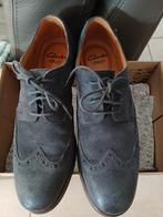 Blauwe suède brogues  Clarks ZGAN MT41, Enlèvement ou Envoi