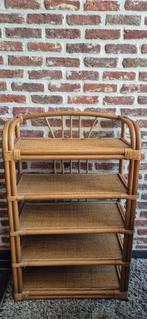 Bamboe rek, Ophalen, Overige materialen, Zo goed als nieuw, Minder dan 150 cm